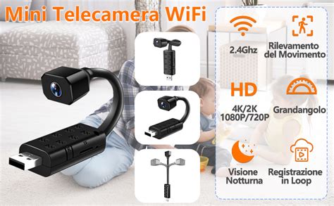 Mini telecamera occultata in un oggetto comune
