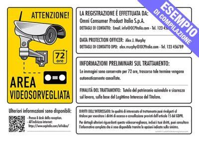 Esempio di cartello di segnalazione sporgenza omologato e installazione corretta