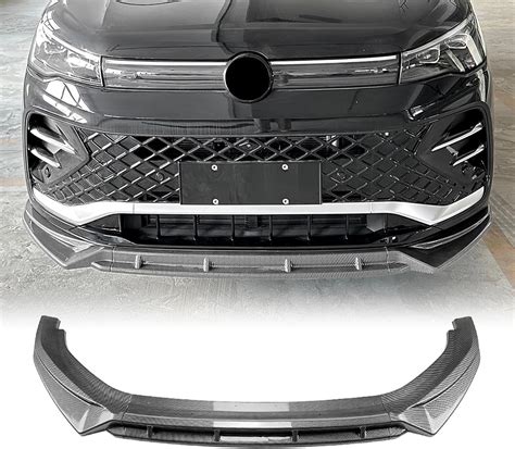 Dettaglio della mascherina anteriore della Tiguan R-Line