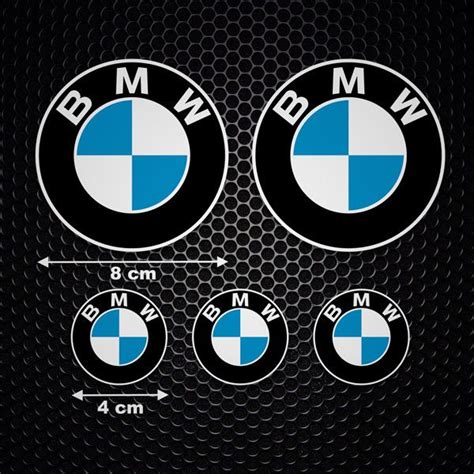 Adesivi logo BMW per chiavi