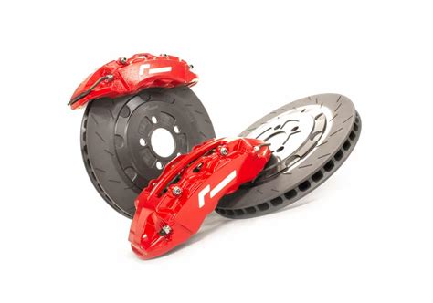 Dettaglio pinze freno rosse Golf GTI