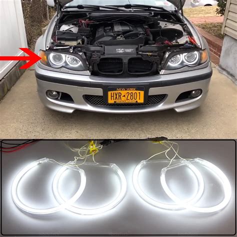 BMW E46 con fari lenticolari