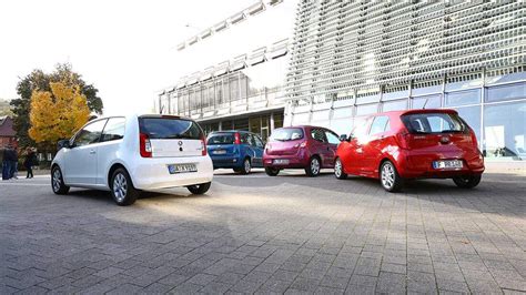 Comparazione tra Fiat Panda, Skoda Citigo e Renault Twingo