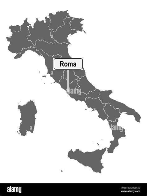 Mappa dell'Italia con indicazione di raduni MCK