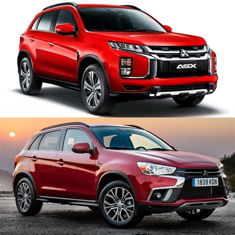 Tavola comparativa delle versioni Mitsubishi ASX