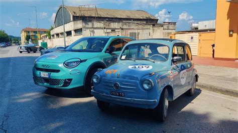 Fiat 500L storica e moderna a confronto