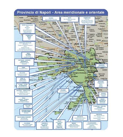 Mappa dell'area di Felino con indicazione della concessionaria
