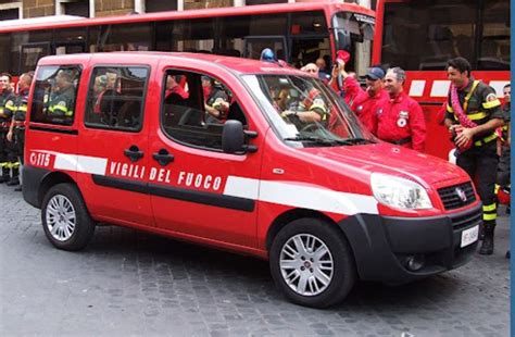 Fiat E-Doblò per i Vigili del Fuoco