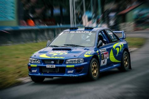 Subaru Impreza WRC di Colin McRae in azione