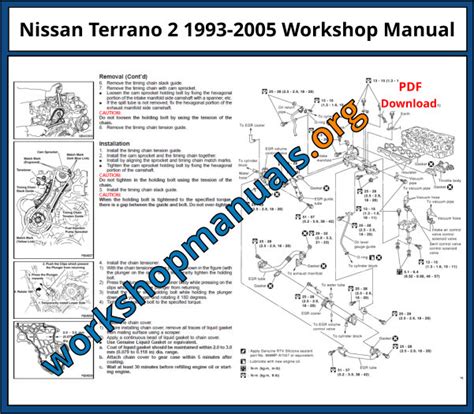 Schema motore diesel Nissan Terrano