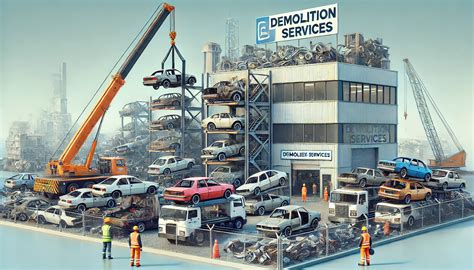 Centro di demolizione auto