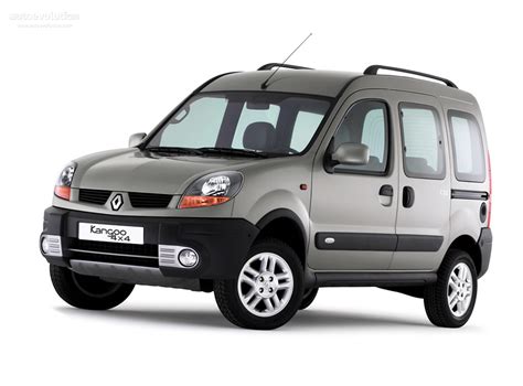 Renault Kangoo 4x4 vista frontale e laterale