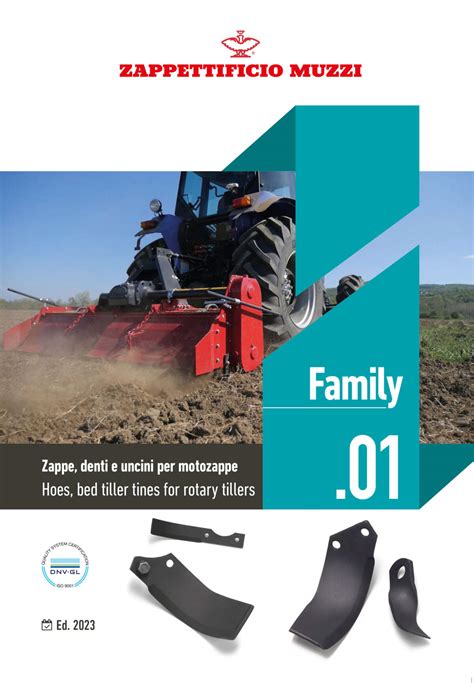 Vari tipi di zappette e accessori per motozappa