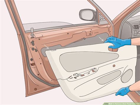 Door panel removal steps