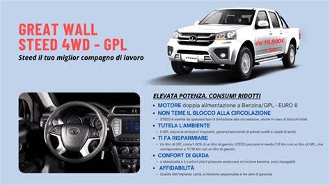Infografica dimensioni Great Wall Steed