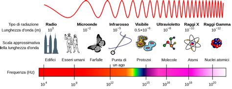 Spettro delle frequenze sonore con indicazione delle frequenze udibili e ultrasoniche