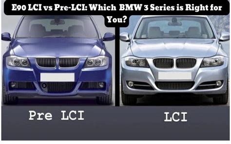 Differenza estetica fari posteriori E90 pre-LCI e LCI