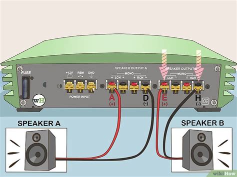 Schema di collegamento di scheda audio, amplificatore cuffie e cuffie