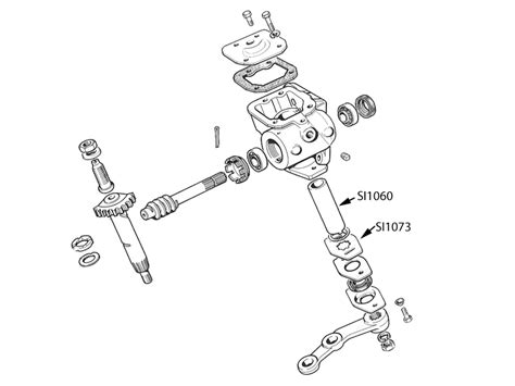 Diagramma esploso scatola guida Fiat