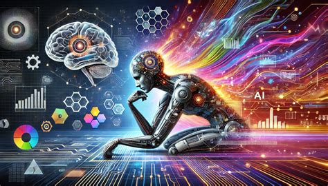 Rappresentazione astratta dell'intelligenza artificiale con dati in movimento