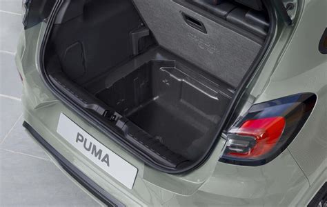 Dettaglio del MegaBox della Ford Puma