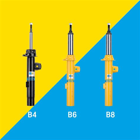 Differenze tra ammortizzatori Bilstein B4, B6 e B8