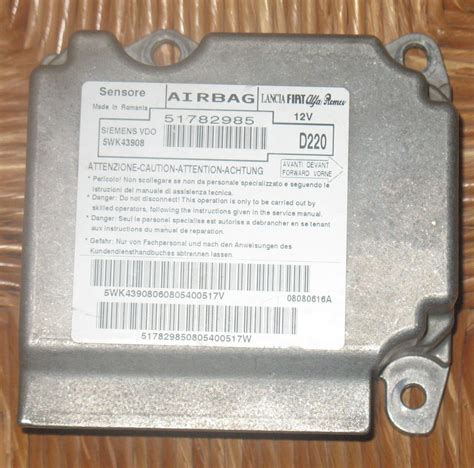 Centralina airbag Fiat 500