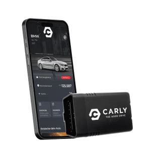 Interfaccia utente dell'app Carly per diagnostica auto