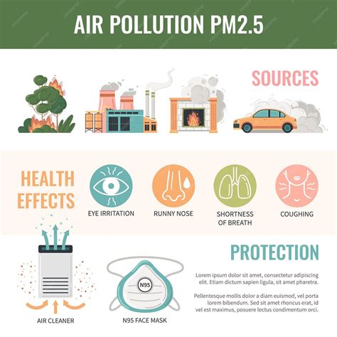 Infografica sulle fonti di inquinamento atmosferico