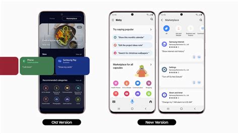 Bixby interfaccia utente