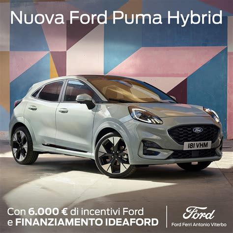 Schema di finanziamento Ford Puma