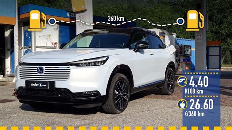 Infografica consumi e emissioni Honda CR-V Hybrid