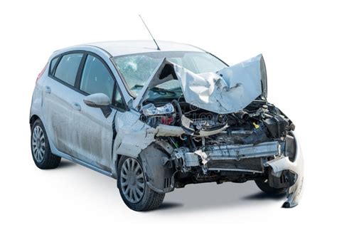 auto rotta dopo scena di inseguimento
