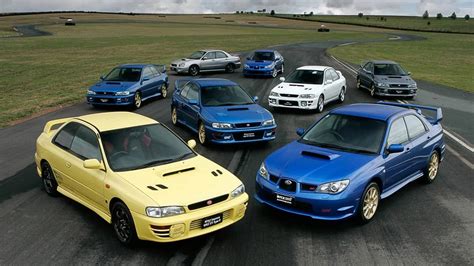 Evoluzione del design della Subaru Impreza attraverso le generazioni