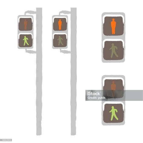 Illustrazione del primo semaforo stradale