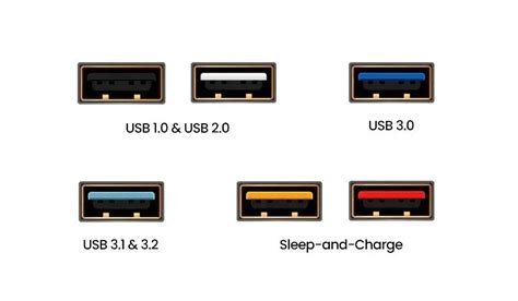 Diagramma della porta USB e compatibilità