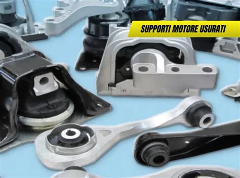 Supporti motore di un'automobile