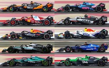 Vetture di Formula 1 in pit-lane a Monaco