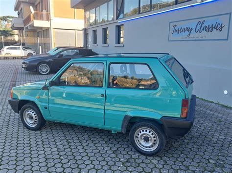 Fiat Panda Verde Prato in un ambiente naturale