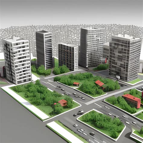 Multivan moderni in un ambiente urbano