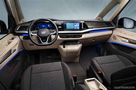Interni modulari del Volkswagen T7 Multivan