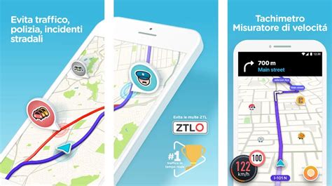 Schermata di navigazione con informazioni sul traffico in tempo reale