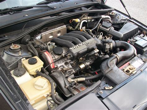 Motore Volvo 480 Turbo in sezione