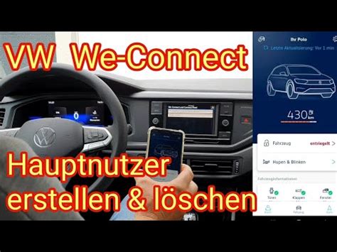 Smartphone collegato alla Volkswagen con App-Connect
