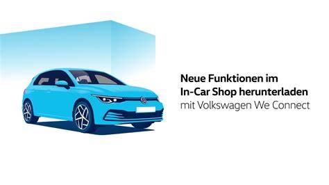 Schermata In-Car Shop Volkswagen
