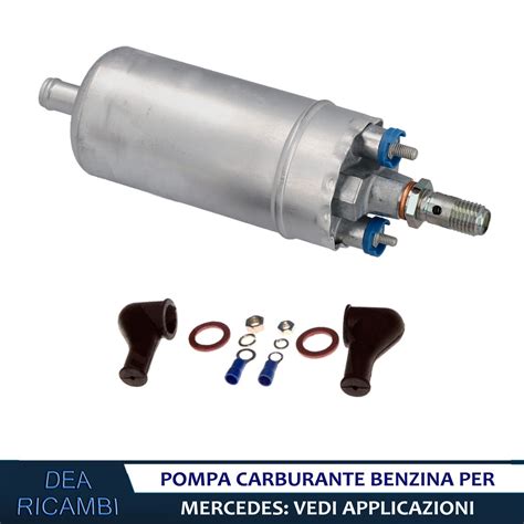 Schema di una pompa benzina elettrica con serbatoio carburante