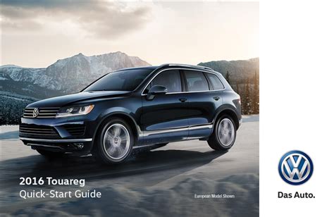 Volkswagen Touareg owner's manual digital access