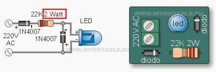 Circuito LED 220V