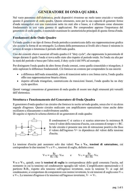 PCB del generatore di onda quadra