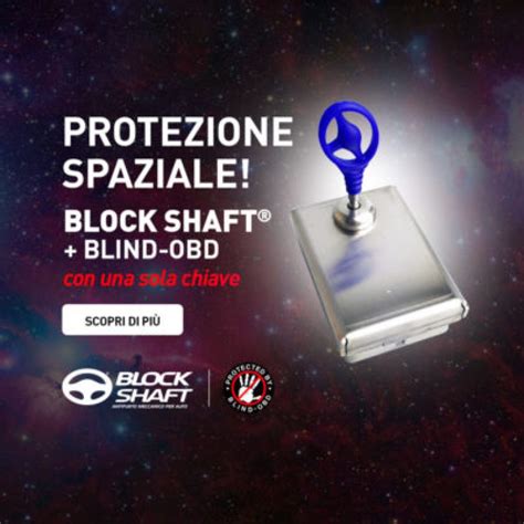 Antifurto meccanico per auto Block Shaft